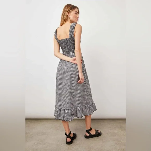 RAILS RUMI DRESS BLACK MINI GINGHAM
Black Mini Gingham - Picture 2 of 4